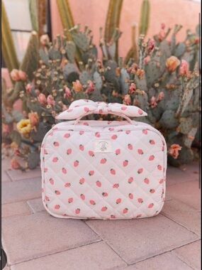 ISO - Poppy & Peonies Strawberry Hook Me Up Cosmetic